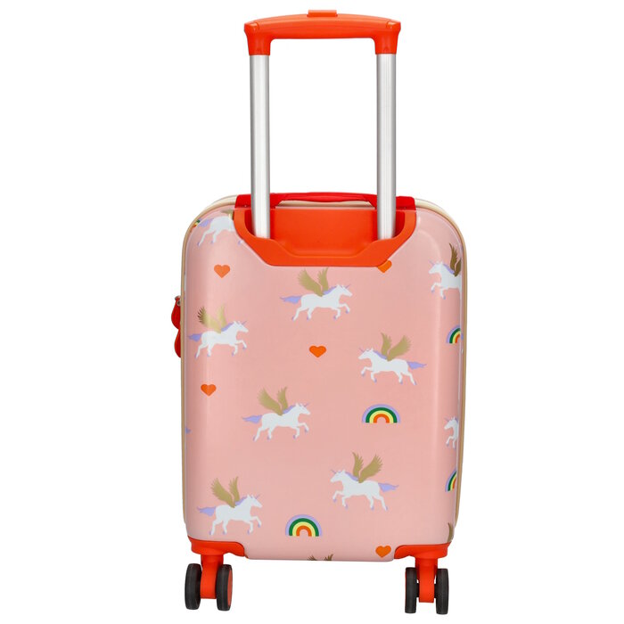 Zebra Trends Zebra Trends kinderkoffer unicorn roze