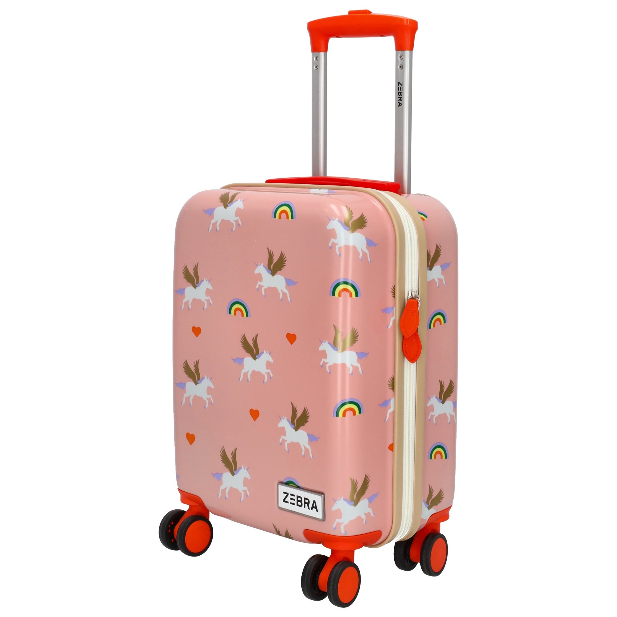 Zebra Trends kinderkoffer unicorn roze