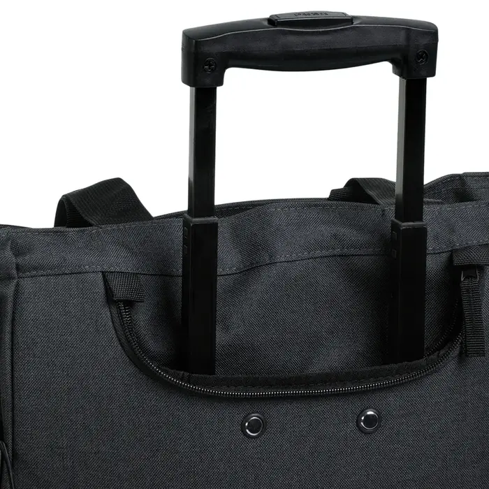 Wheel boodschappentrolley zwart