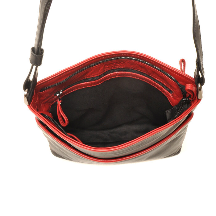 Berba Soft Cossover M Zwart/rood