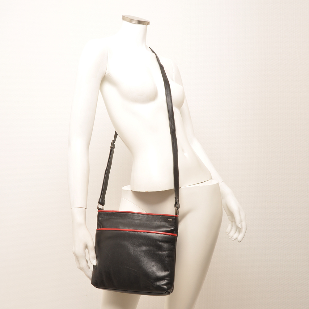 Berba Soft Cossover M Zwart/rood