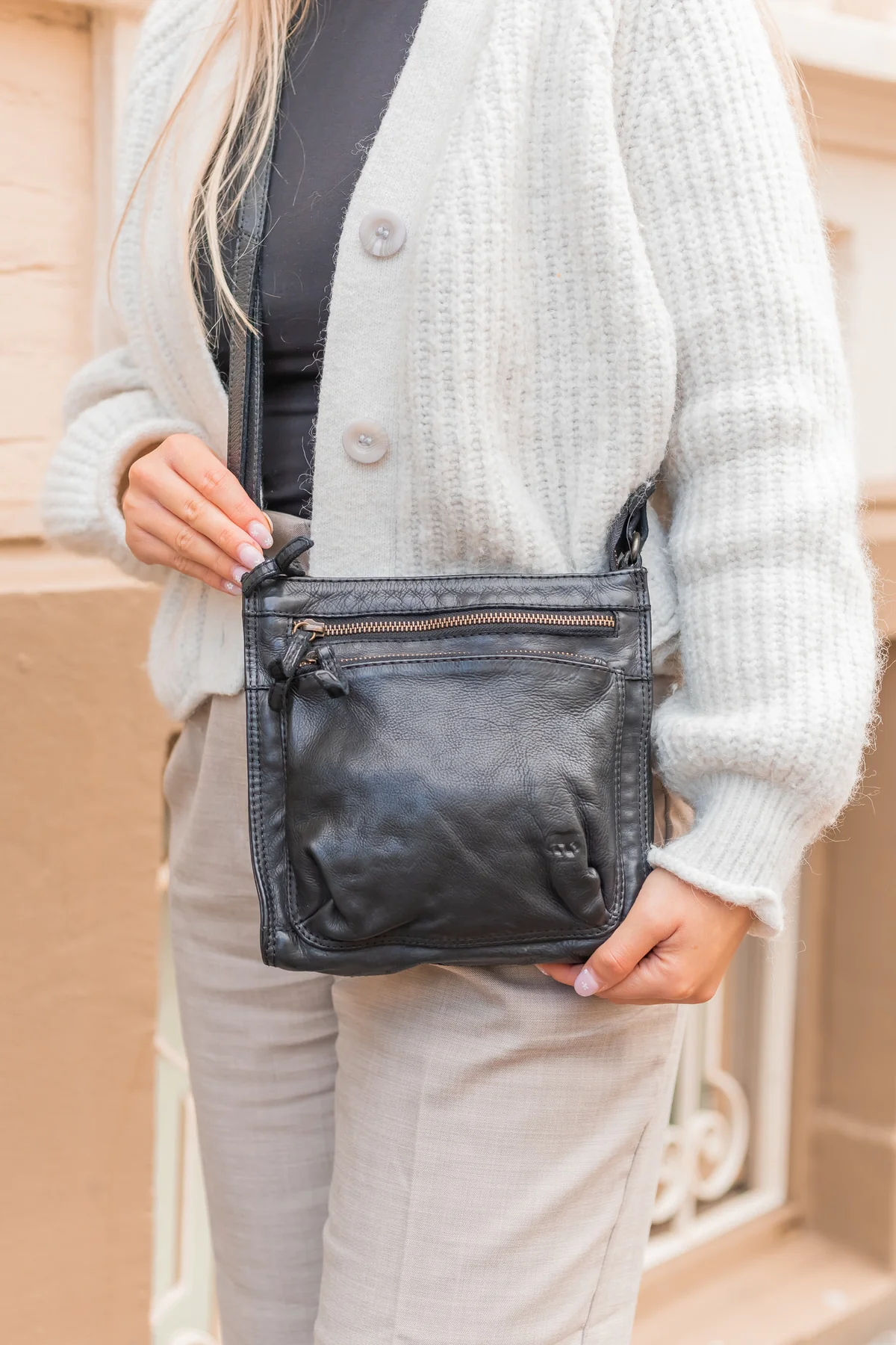 Bear Design Davita schoudertas zwart