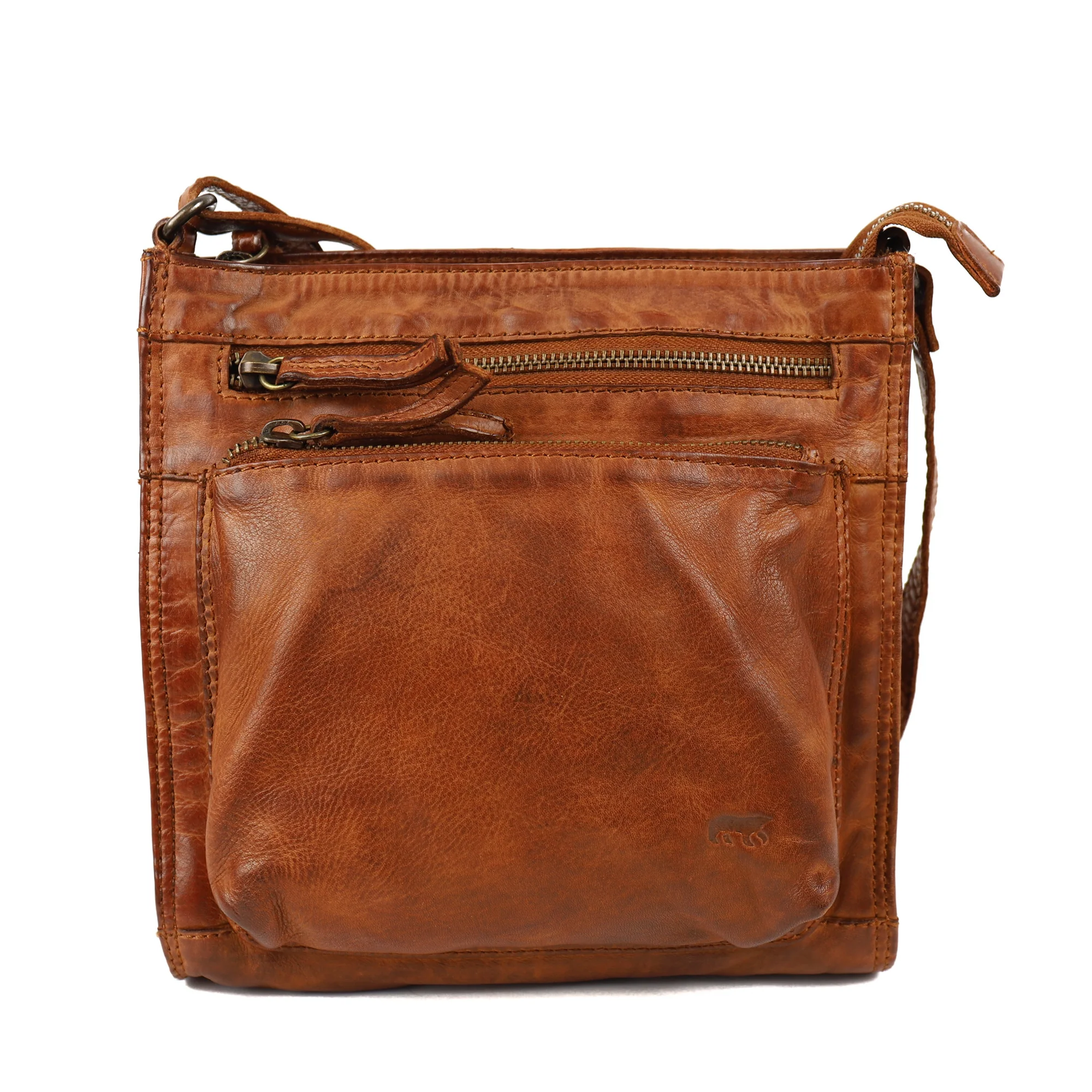 Bear Design Bear Design Davita schoudertas cognac