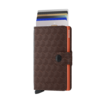 Miniwallet Optical Brown orange