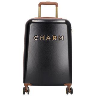 Charm London Capetown 55cm handbagage-koffer zwart