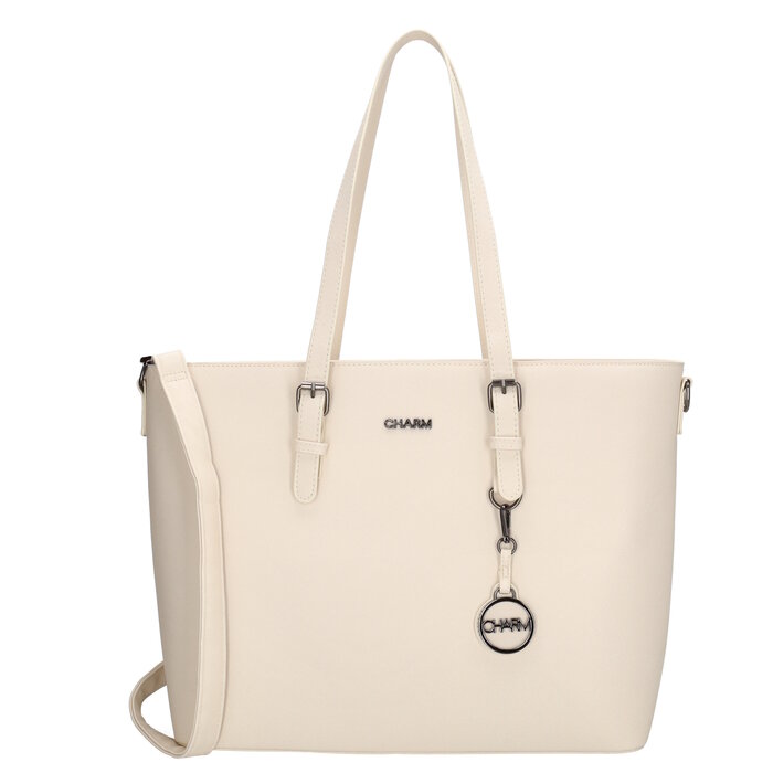 Charm London Birmingham 15.6" laptop-shopper cream