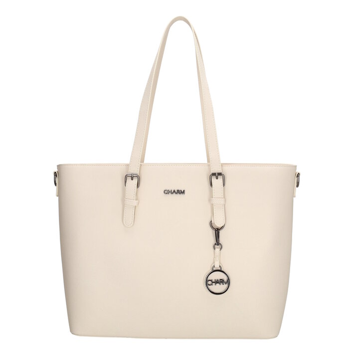 Charm London Birmingham 15.6" laptop-shopper cream