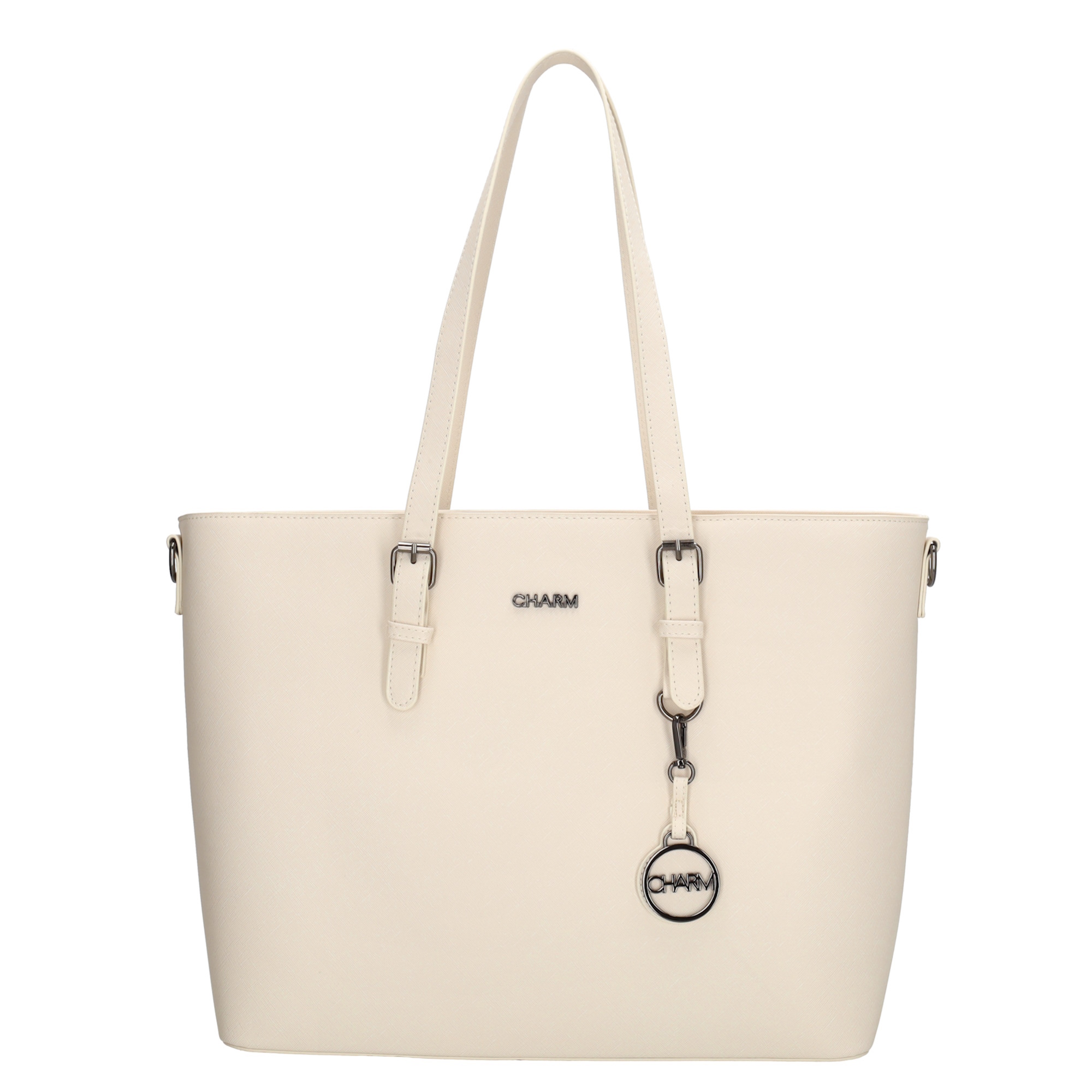 Charm London Birmingham 15.6" laptop-shopper cream