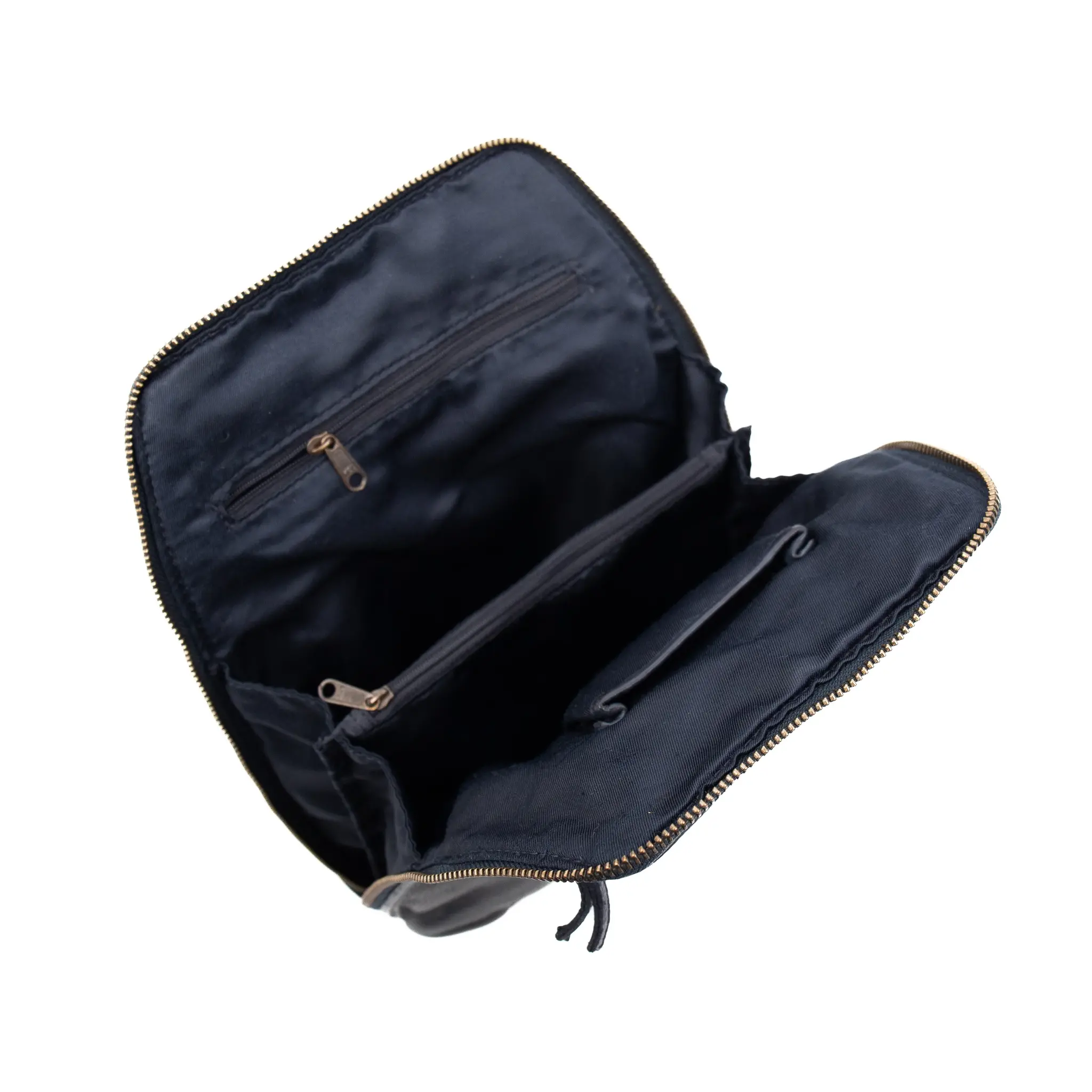 Bear Design CL  32852 leren rugtasje blauw