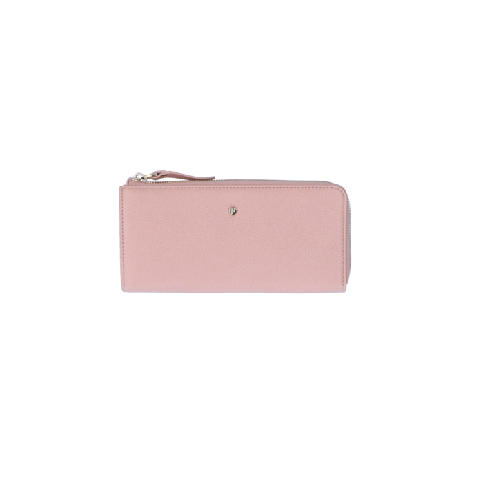 FMME. Wallet Large Grain pink latte