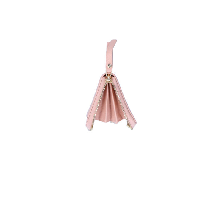FMME. Wallet Large Grain pink latte