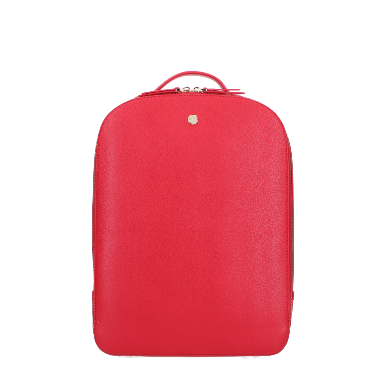 FMME. Claire 13.3" laptop-leren rugtas grain red