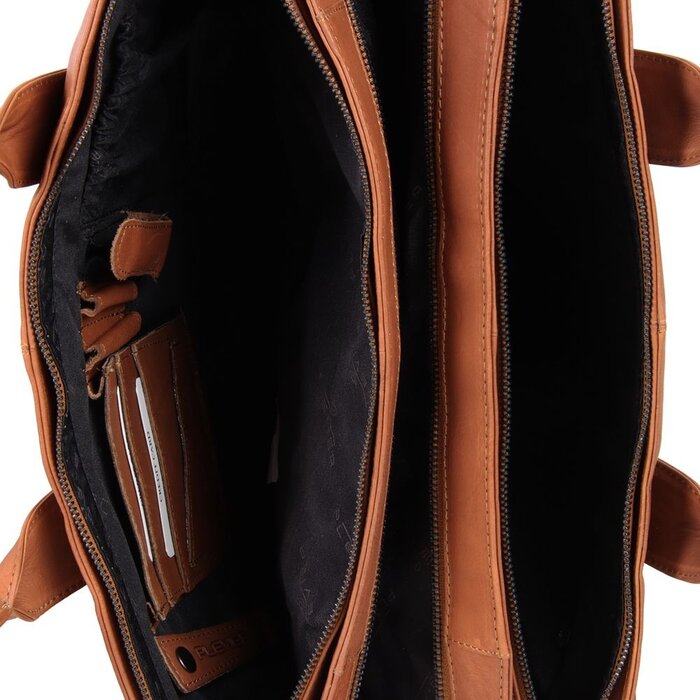 Plevier Antilla 15.6 inch Laptop Business damestas Cognac