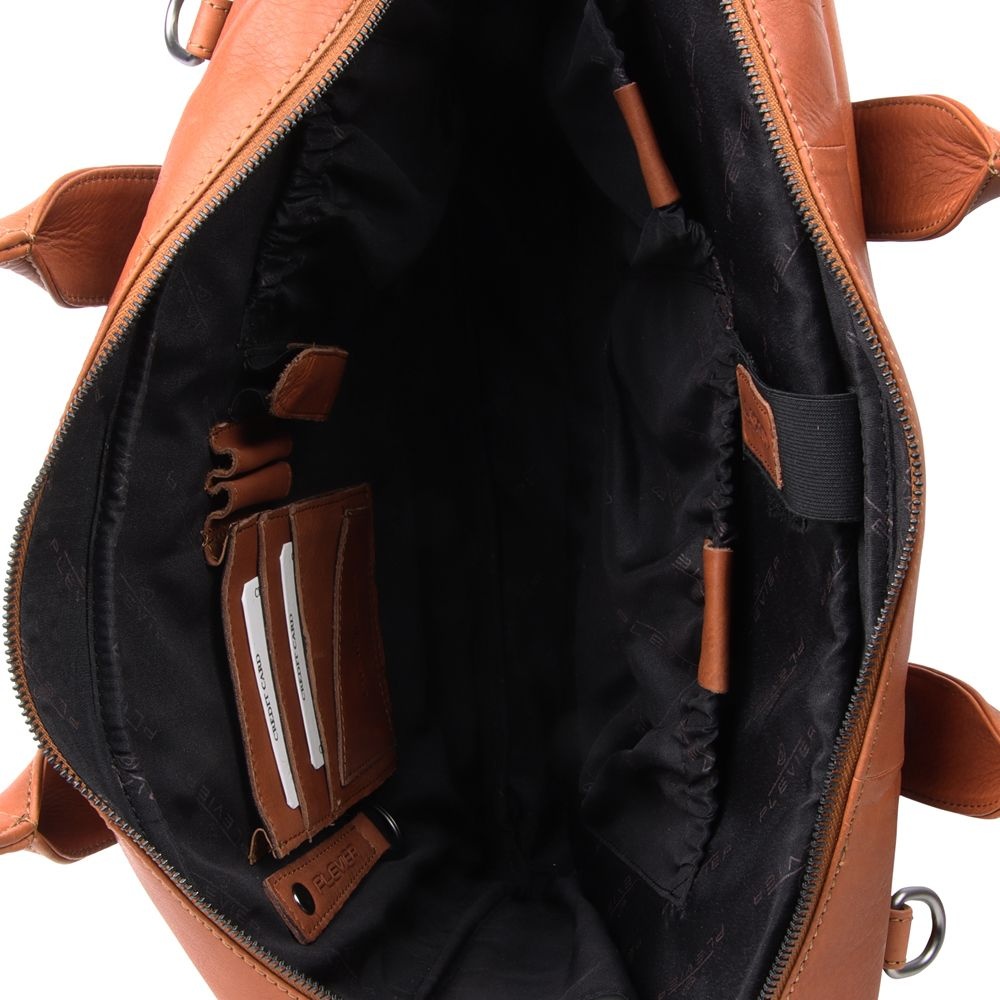 Plevier Liyod 17.3" Laptop Business Tas cognac