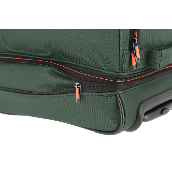 Travelite Travelite Basics Wheeled Duffle 55 Expandable dark green