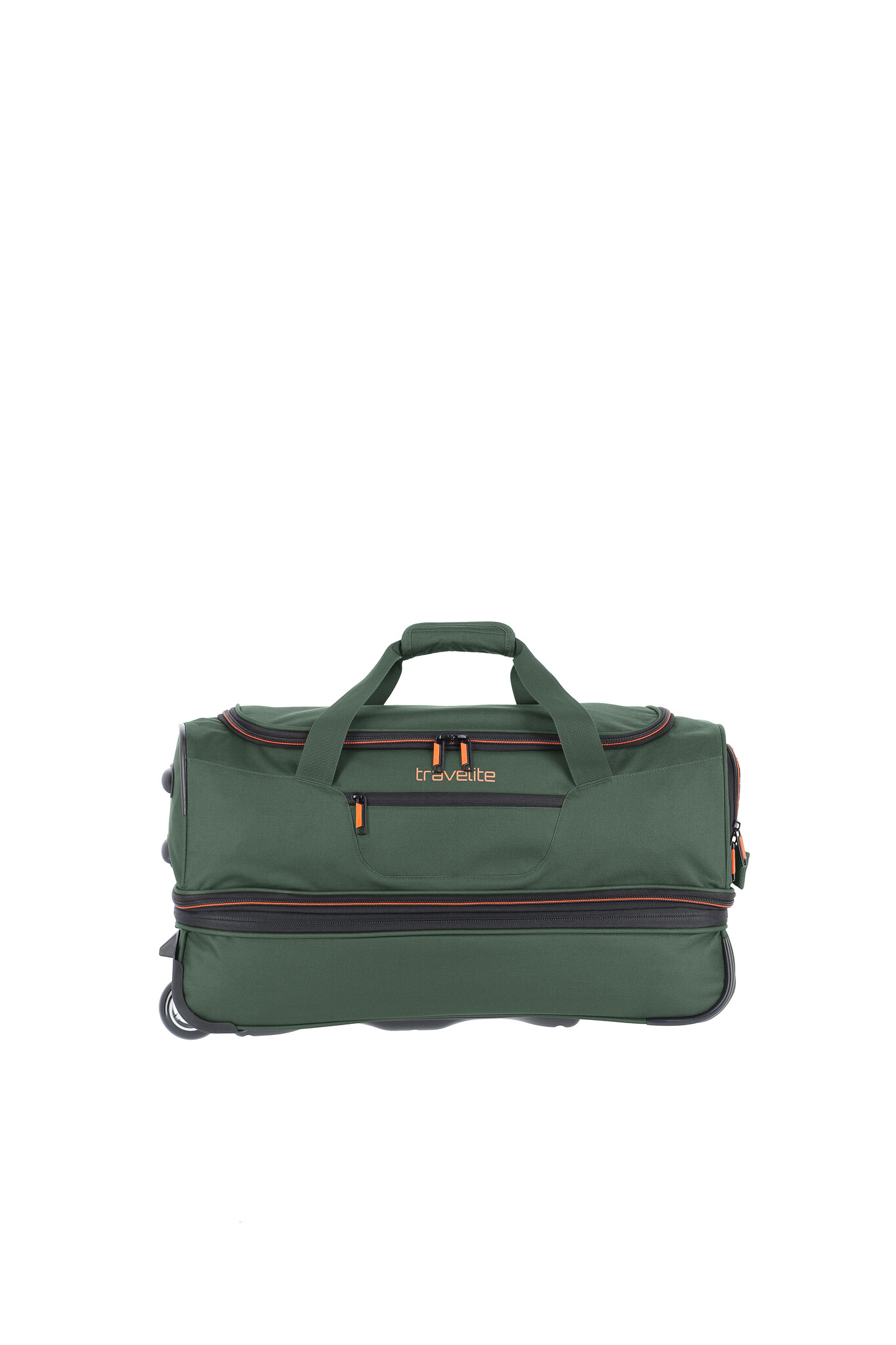 Travelite Travelite Basics Wheeled Duffle 55 Expandable dark green