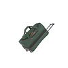 Travelite Basics Wheeled Duffle 55 Expandable dark green