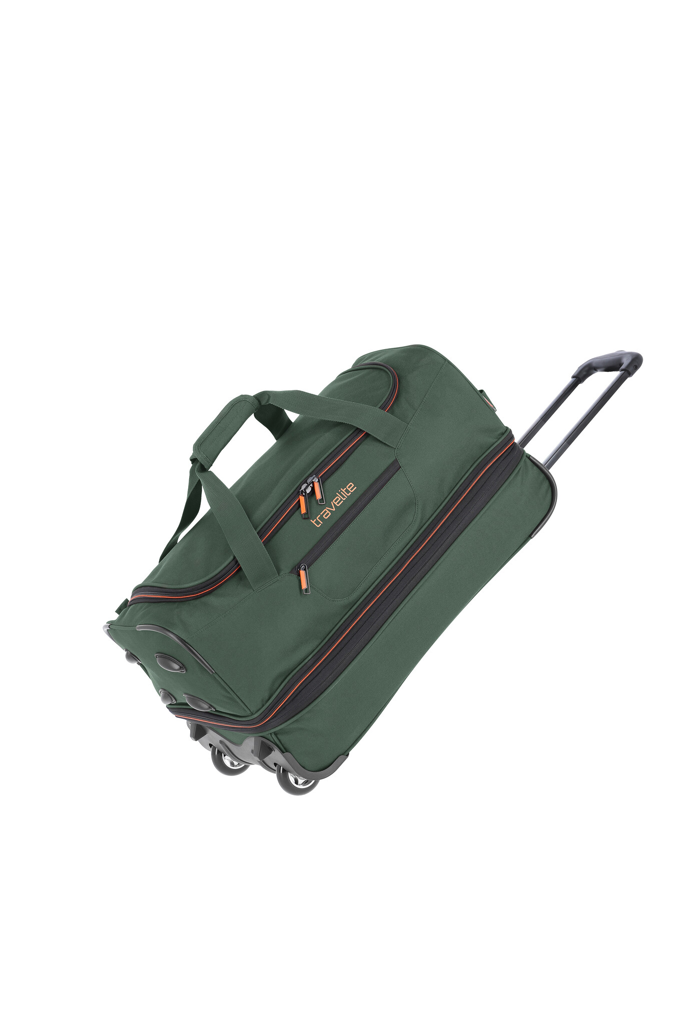 Travelite Travelite Basics Wheeled Duffle 55 Expandable dark green