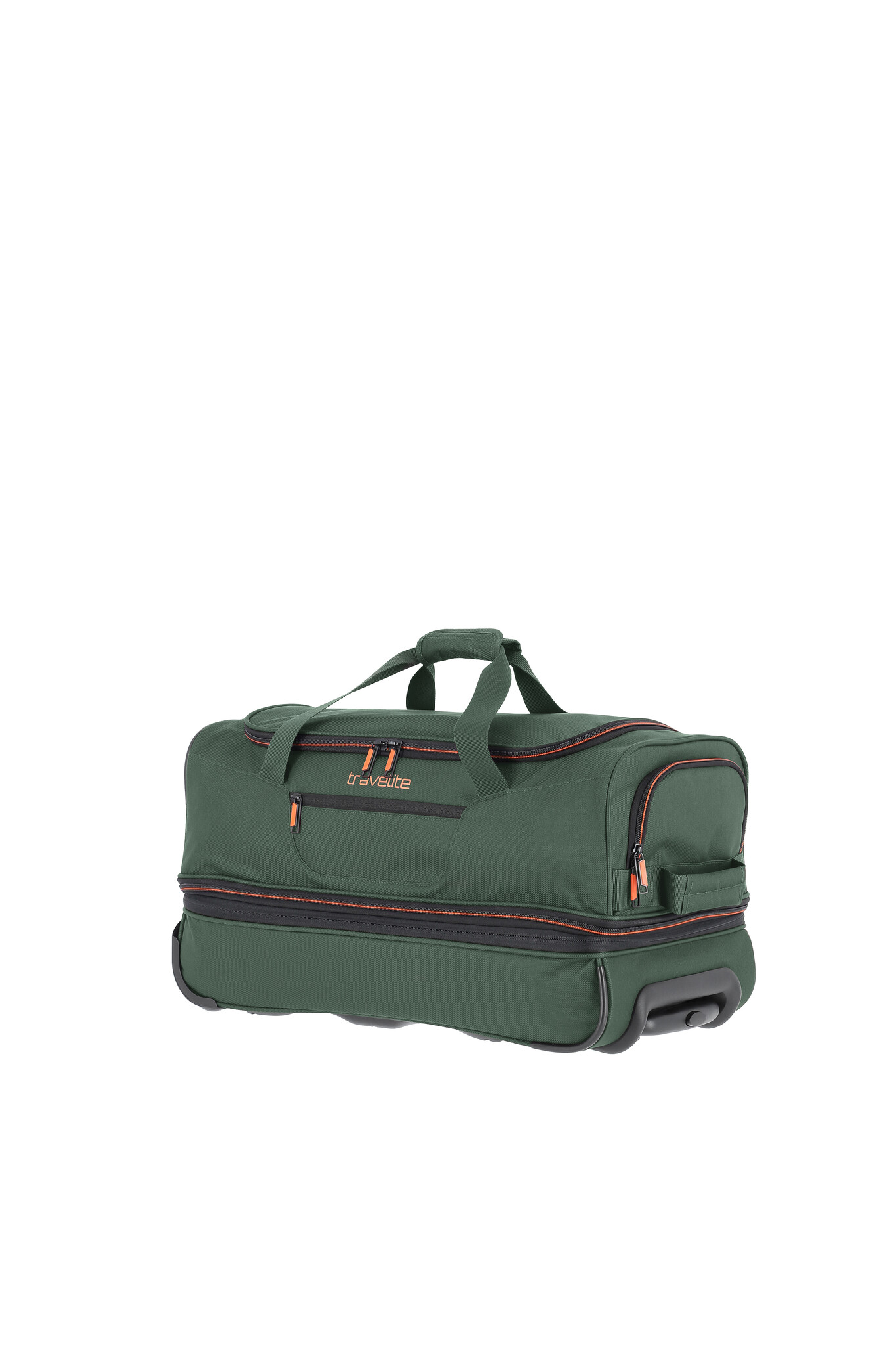 Travelite Travelite Basics Wheeled Duffle 55 Expandable dark green