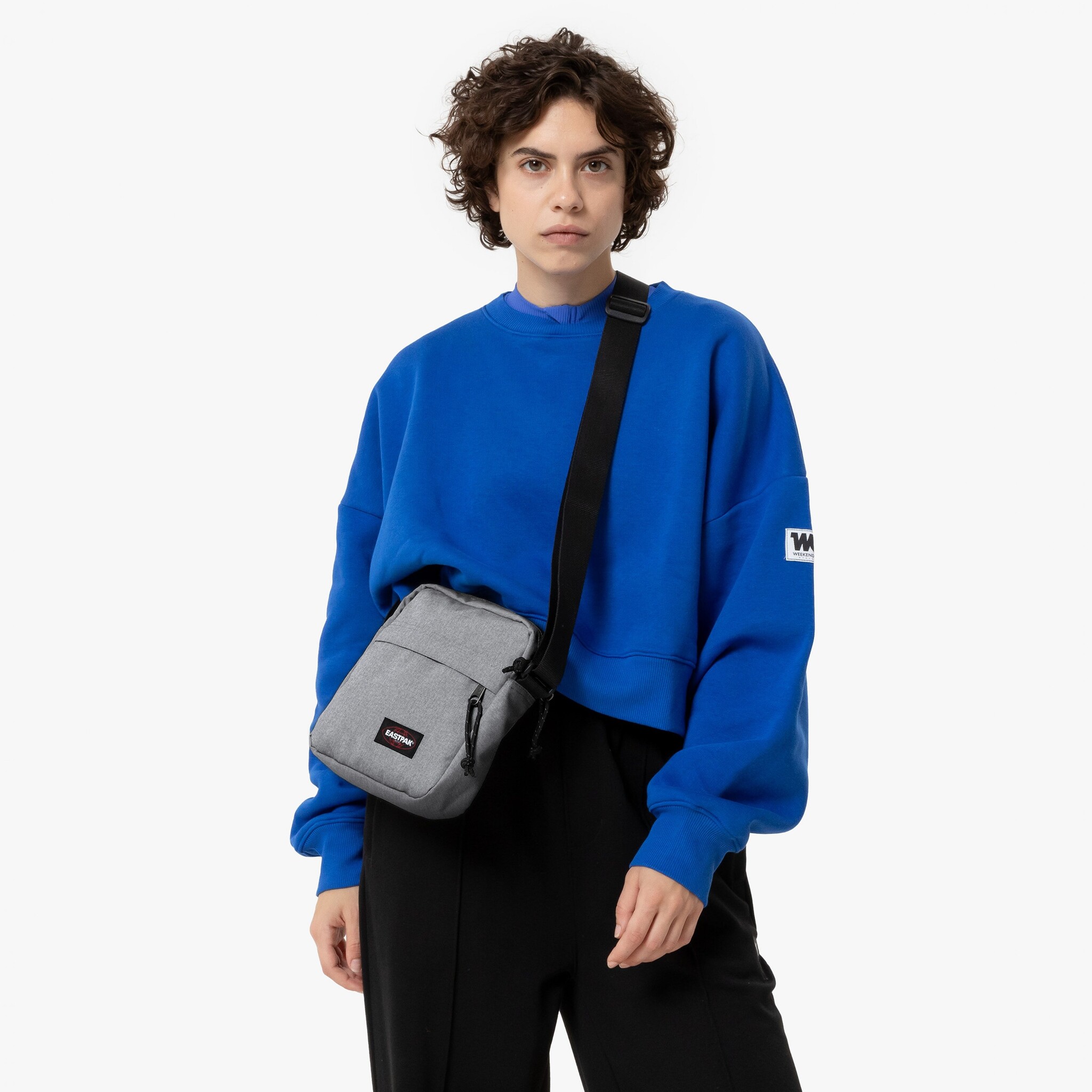 Eastpak The Bigger One schoudertas sunday grey tasenik Harkema Lederwaren
