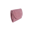 BAG2BAG Amalfi suede clutch-schoudertas sepia rose