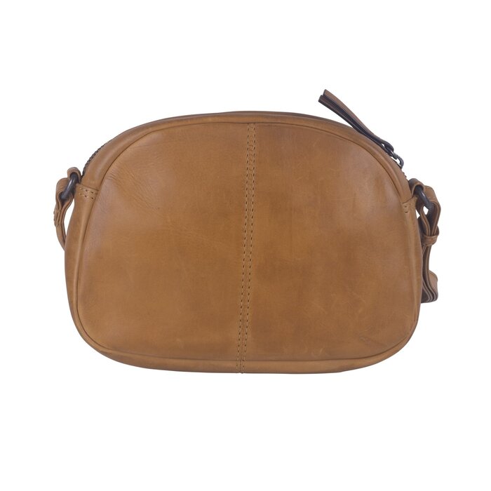 BAG2BAG BAG2BAG Suni schoudertasje musterd