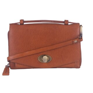 BAG2BAG BAG2BAG Napels hand-schoudertas porto cognac