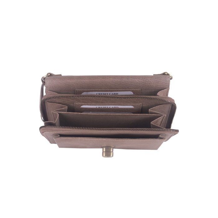 BAG2BAG BAG2BAG Napels hand-schoudertas grey