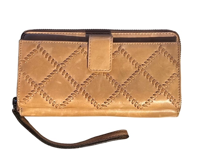 BAG2BAG BAG2BAG Pula clutch-portemonnee camel