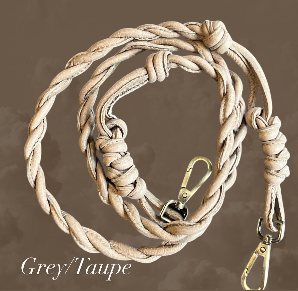 BAG2BAG Bag2Bag schouderband-telefoonkoord grey-taupe