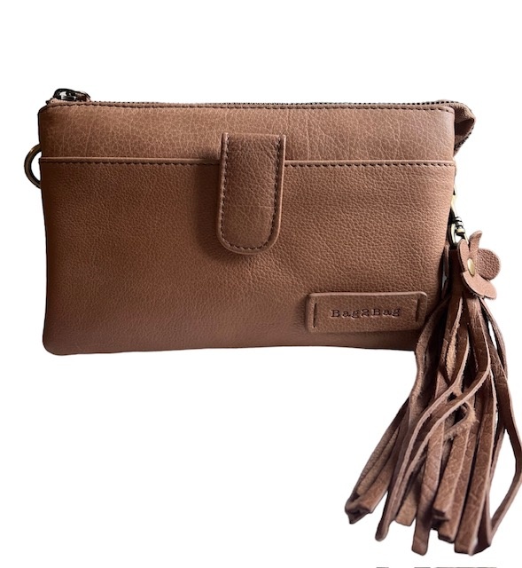 BAG2BAG BAG2BAG Dover schoudertasje camel
