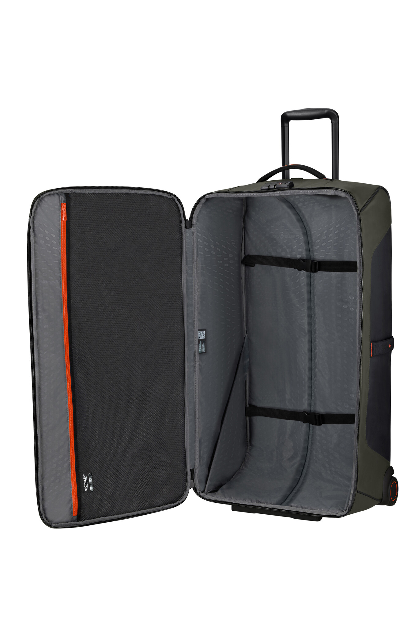 Samsonite Samsonite Ecodiver 79cm-122L reistas met wielen climbing ivy