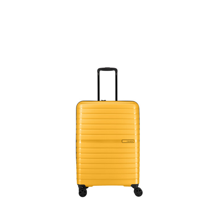 Travelite Travelite Trient M 66cm spinner-koffer geel