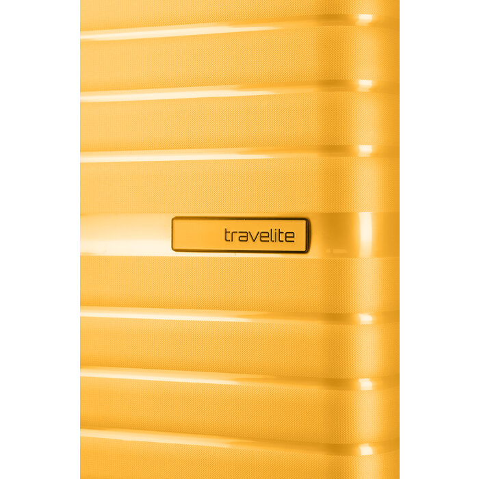Travelite Travelite Trient M 66cm spinner-koffer geel