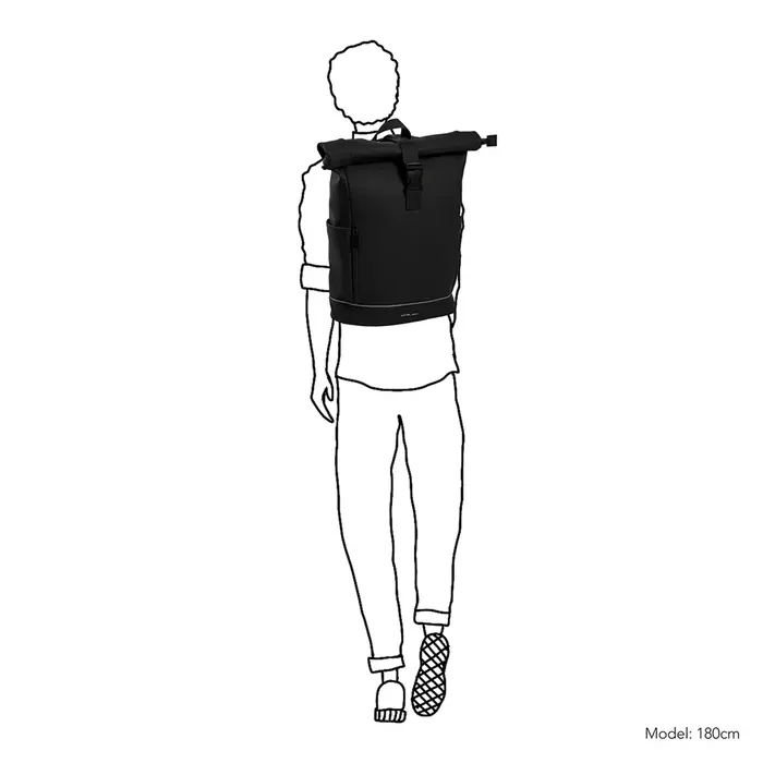 Daniel Ray Daniel Ray Highlands Rolltop L 15.6" laptop-rugtas olive green