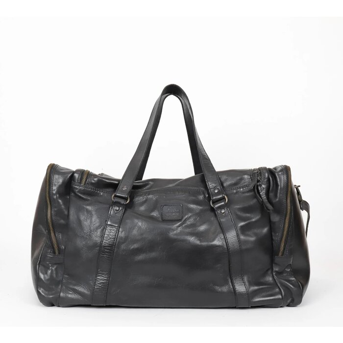 Bear Design Bear Design Max Leren Weekendtas zwart