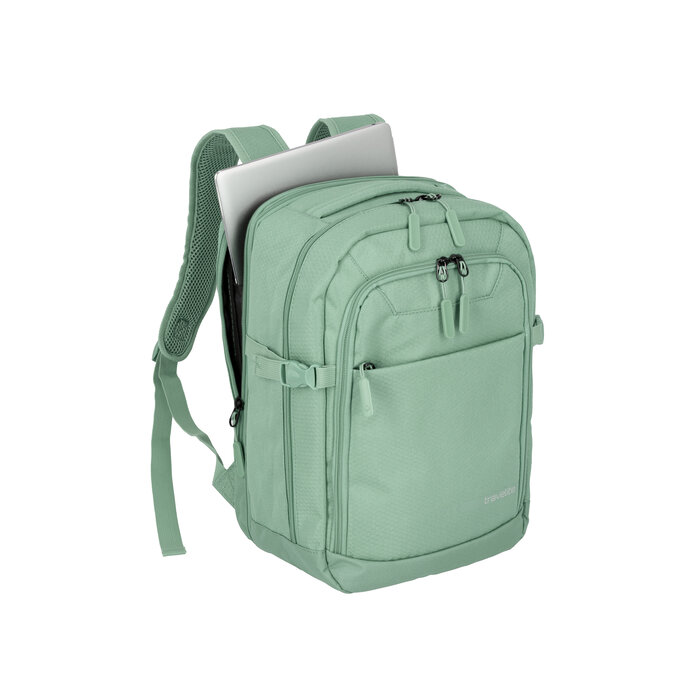 Travelite Travelite Kick Off 14" laptop-cabin rugtas licht groen
