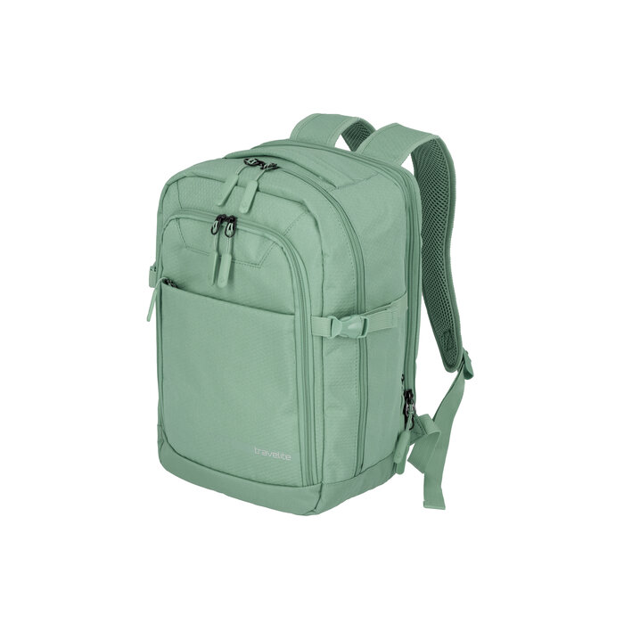 Travelite Travelite Kick Off 14" laptop-cabin rugtas licht groen