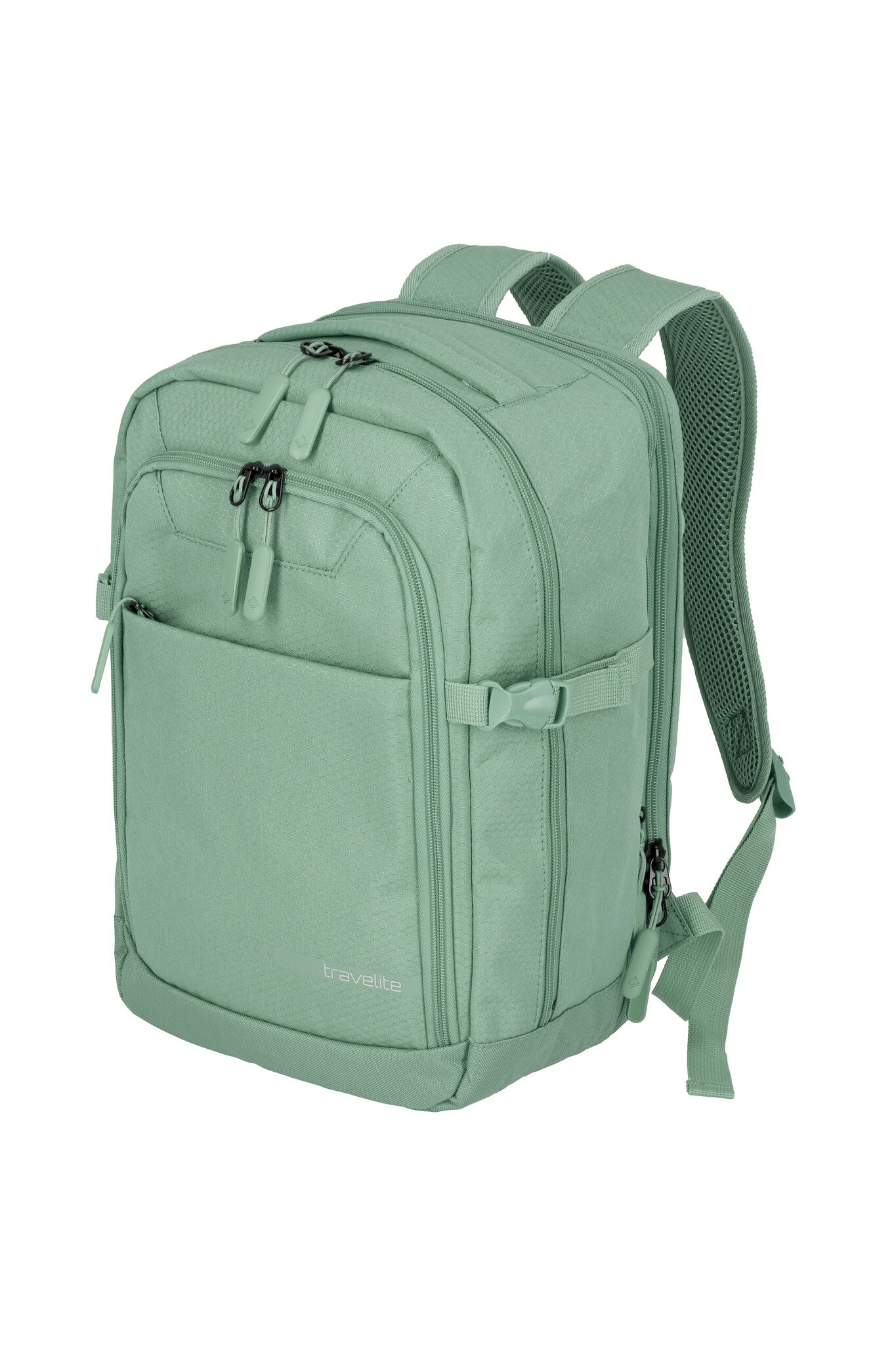 Travelite Travelite Kick Off 14" laptop-cabin rugtas licht groen
