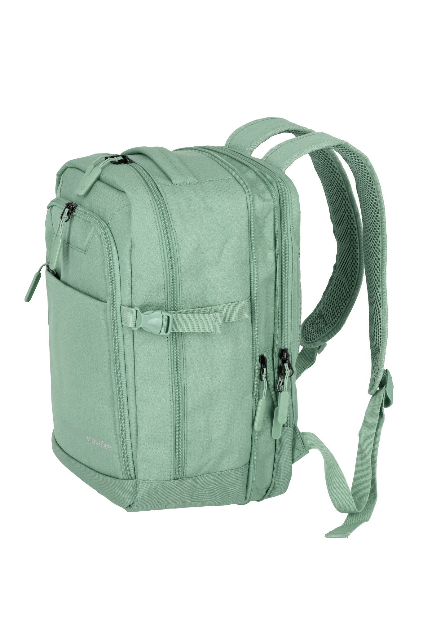 Travelite Travelite Kick Off 14" laptop-cabin rugtas licht groen