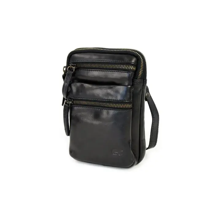 Bear Design Bear Design riem-schoudertasje zwart