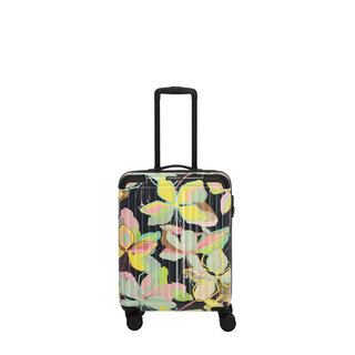 Travelite Travelite Cruise S 4-wiel handbagage trolley geel/orchidee