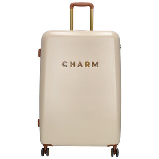 Charm London Travel 76cm-94L reiskoffer beige