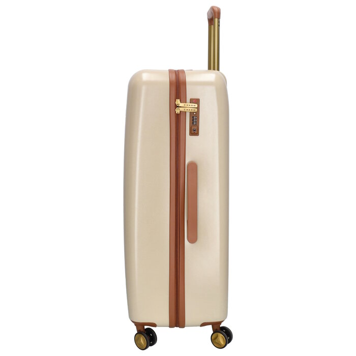 Charm London Charm London Travel 76cm-94L reiskoffer beige