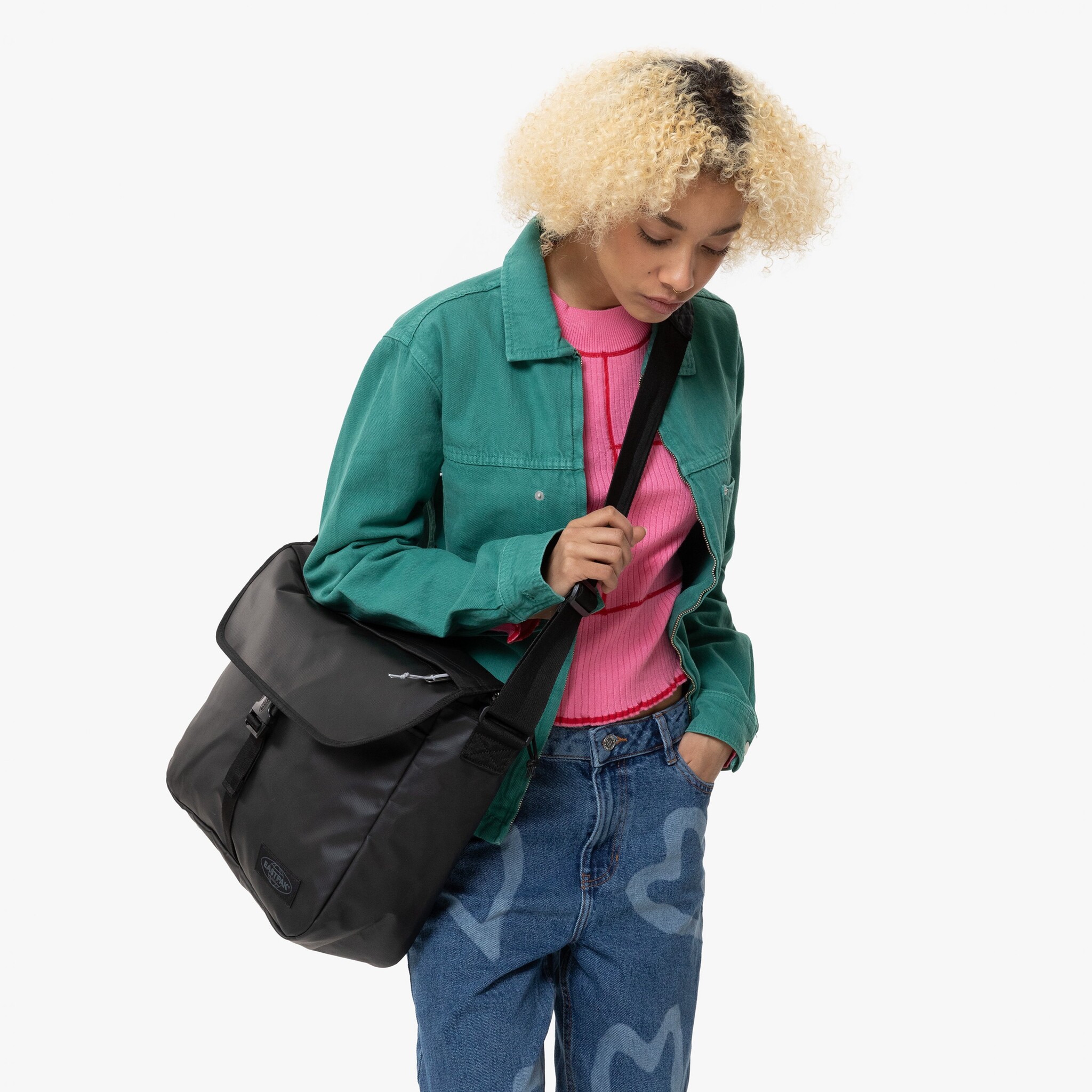 Delegate 15.6 laptop Schoudertas tarp black