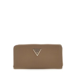 GUESS GUESS Laurel SLG rits-portemonnee large dark taupe