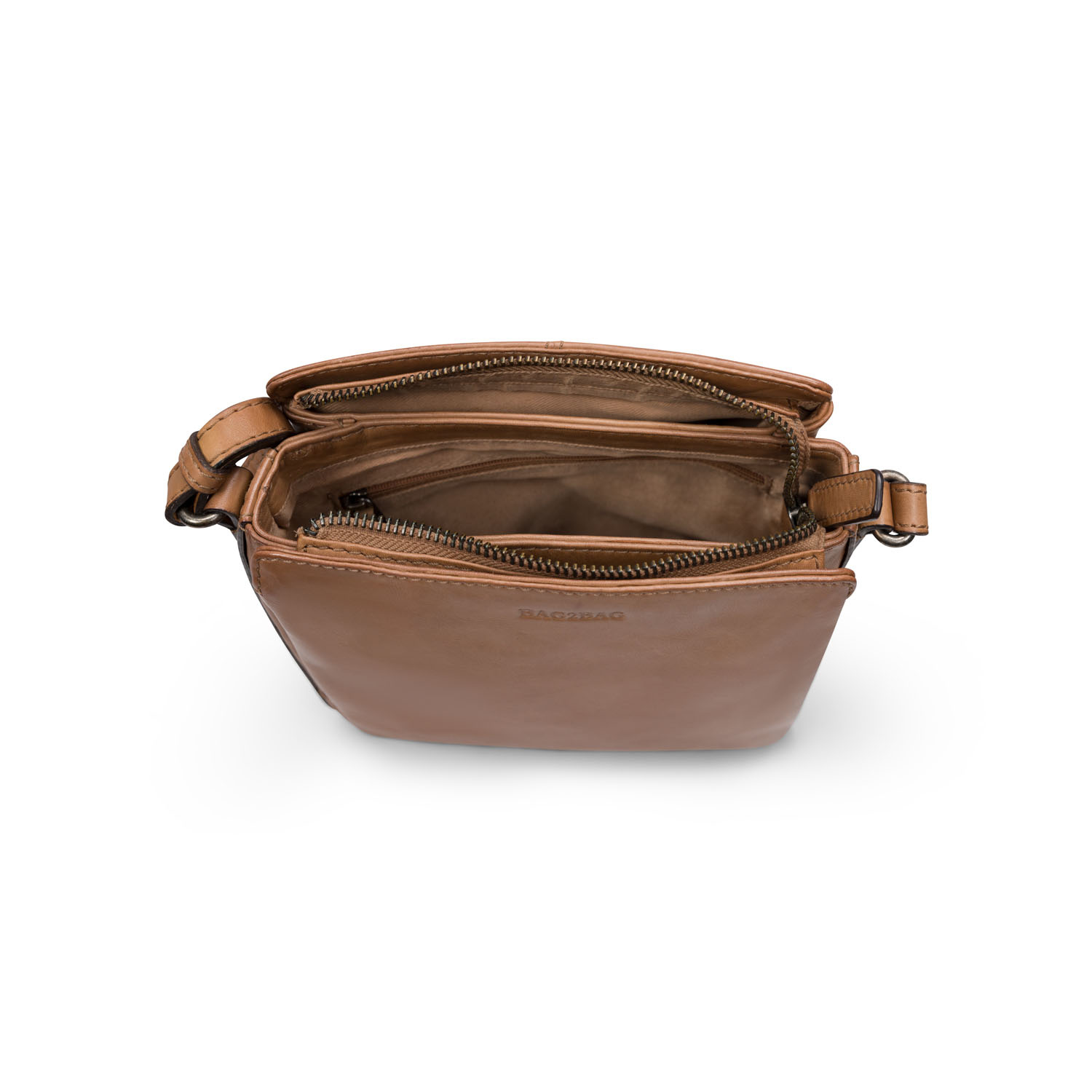 BAG2BAG Bag2Bag Bejden schoudertasje mushroom