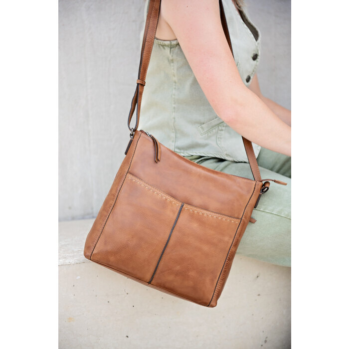 BAG2BAG Bag2Bag Lahti schoudertas zwart