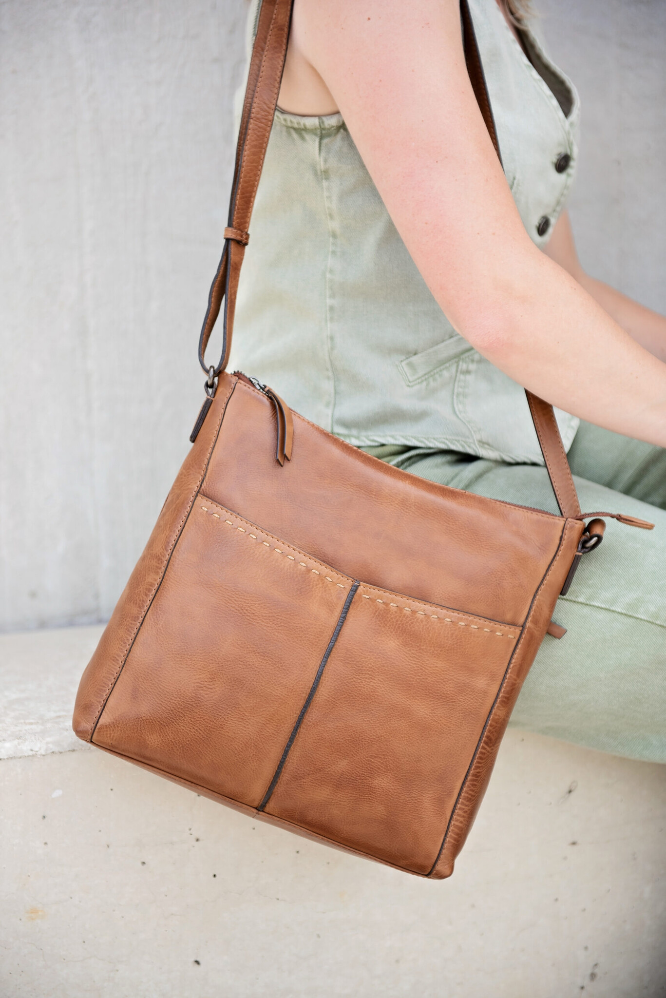 BAG2BAG Bag2Bag Lahti schoudertas zwart