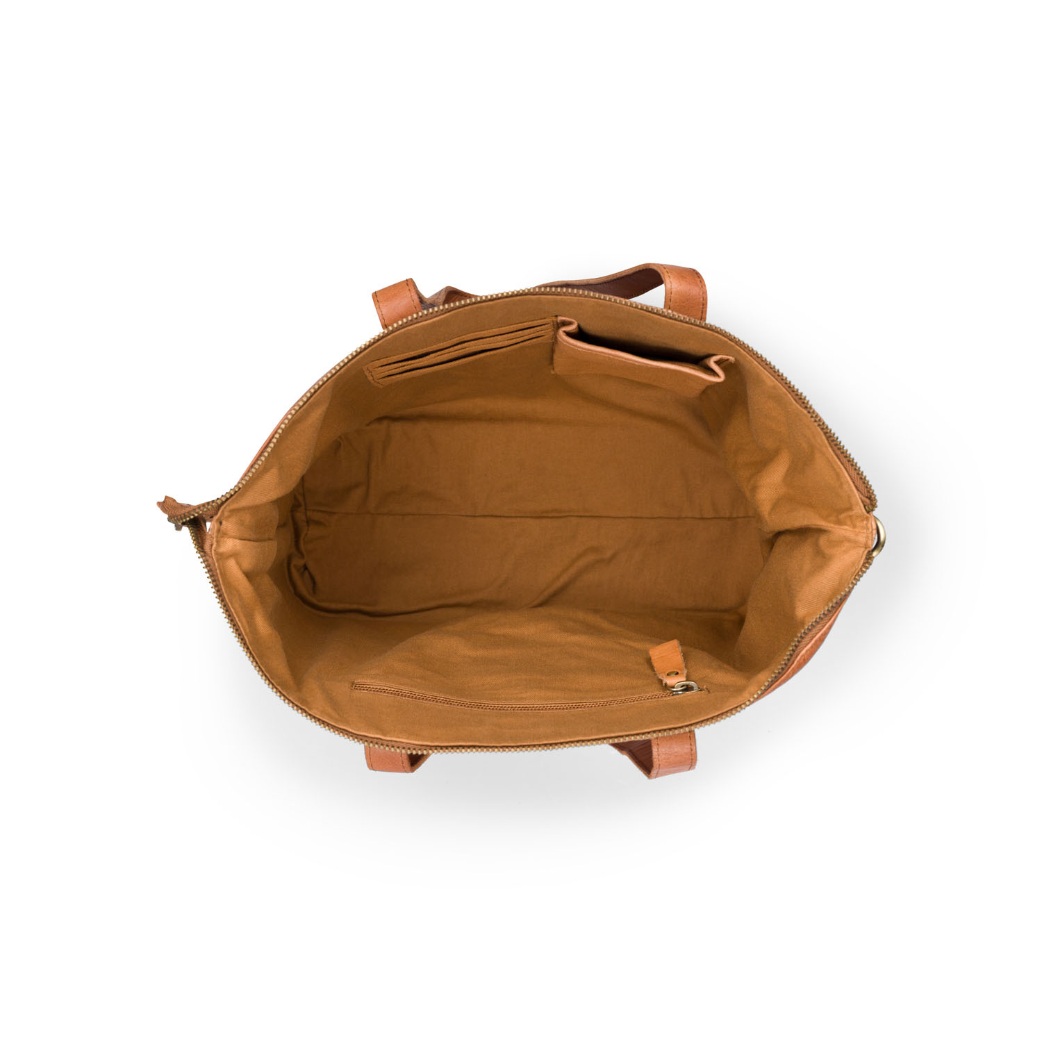BAG2BAG Bag2Bag Mala leren shopper porto cognac